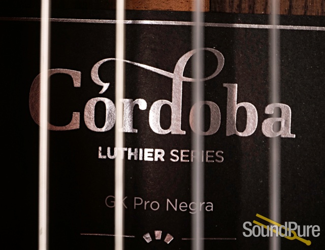 Cordoba GK Pro Negra Classical Guitar #11302600 - Used — image 8