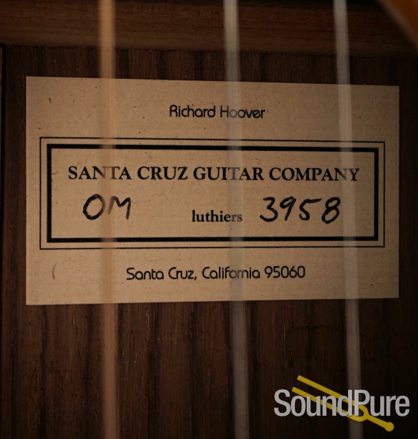 Santa Cruz OM Acoustic Guitar #3958 - Used — image 6