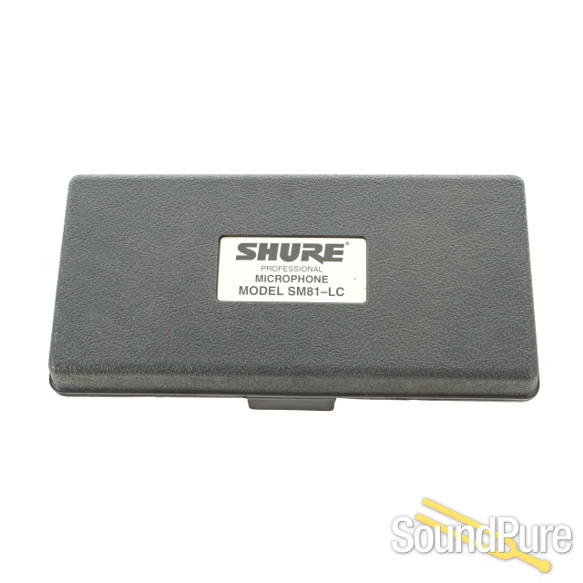 Shure SM81-LC SM Series Condenser Instrument Microphone — image 2
