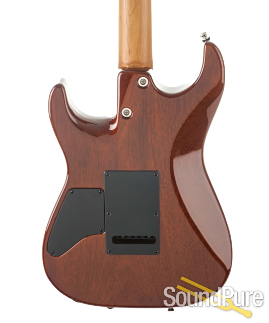 Anderson Drop Top Light Tiger Eye Burst Guitar #08-19-24N — image 4