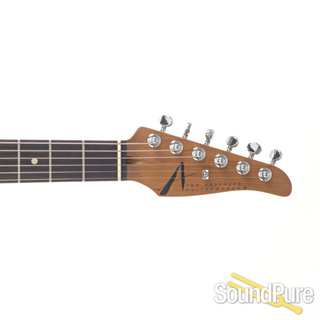 Anderson Drop Top Light Tiger Eye Burst Guitar #08-19-24N — image 8