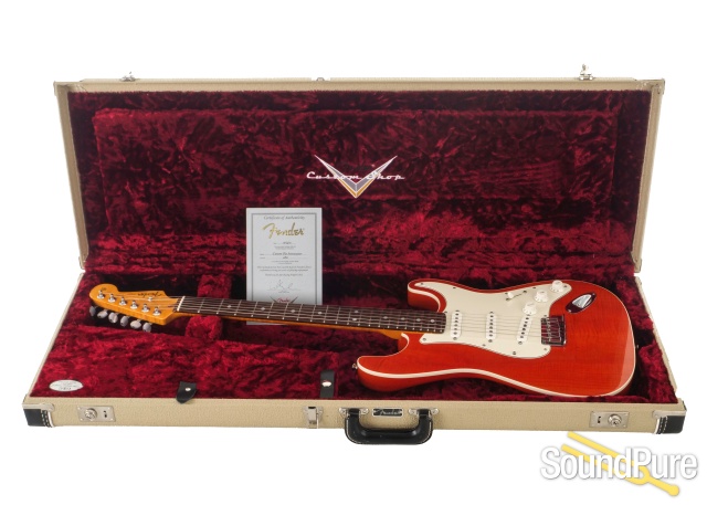 Fender CS Custom Deluxe Stratocaster Guitar #9835 - Used — image 6