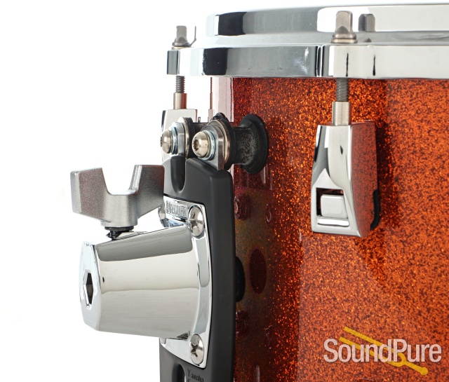 Yamaha Absolute Hybrid Maple 12 x 8 Rack Tom Orange Sparkle — image 2