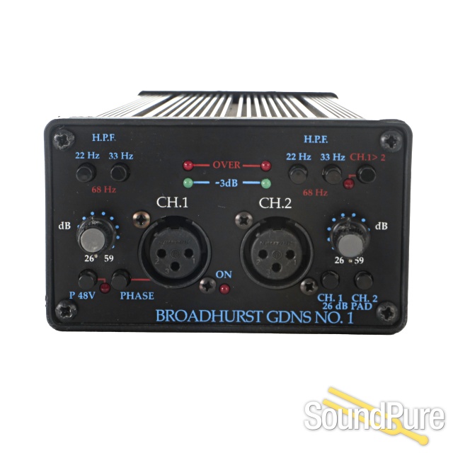 DAV Electronics BG1 Dual-Channel Microphone Preamp - Used — image 1