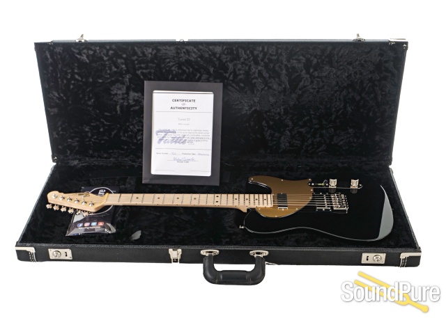 Michael Tuttle Tuned ST Black Electric Guitar #922 — image 3