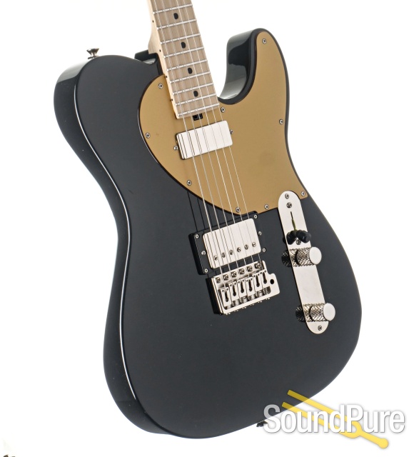 Michael Tuttle Tuned ST Black Electric Guitar #922 — image 5