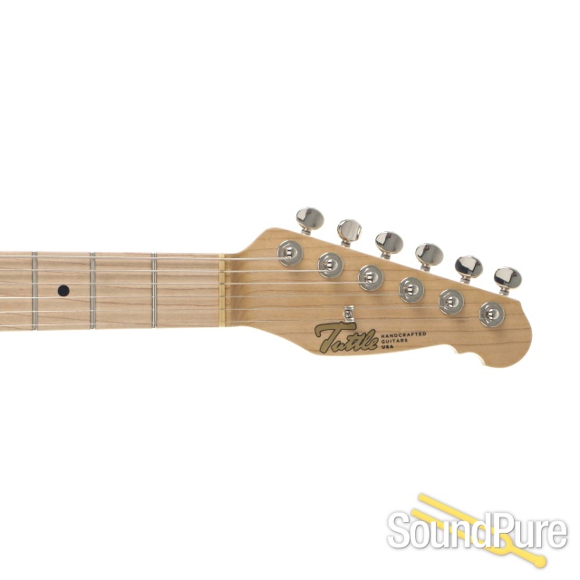 Michael Tuttle Tuned ST Black Electric Guitar #922 — image 8