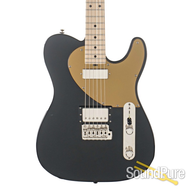 Michael Tuttle Tuned ST Black Electric Guitar #922 — image 1