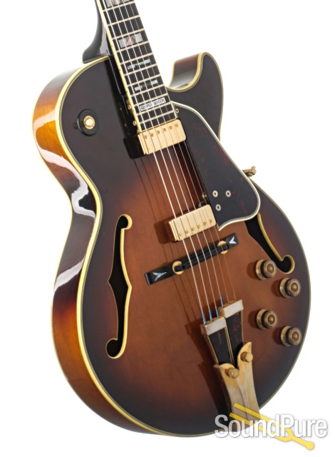 Ibanez GB-10 Sunburst Archtop Guitar #E794623 - Used — image 2
