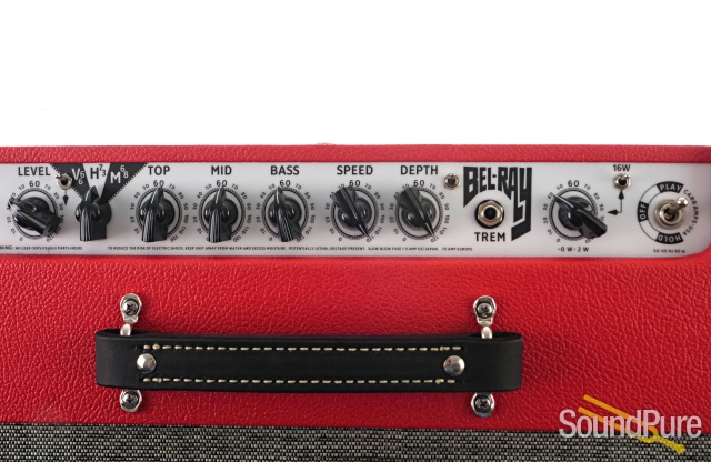 Carr Amplifiers Bel Ray 16w 1x12 Combo Amplifier - Red — image 2
