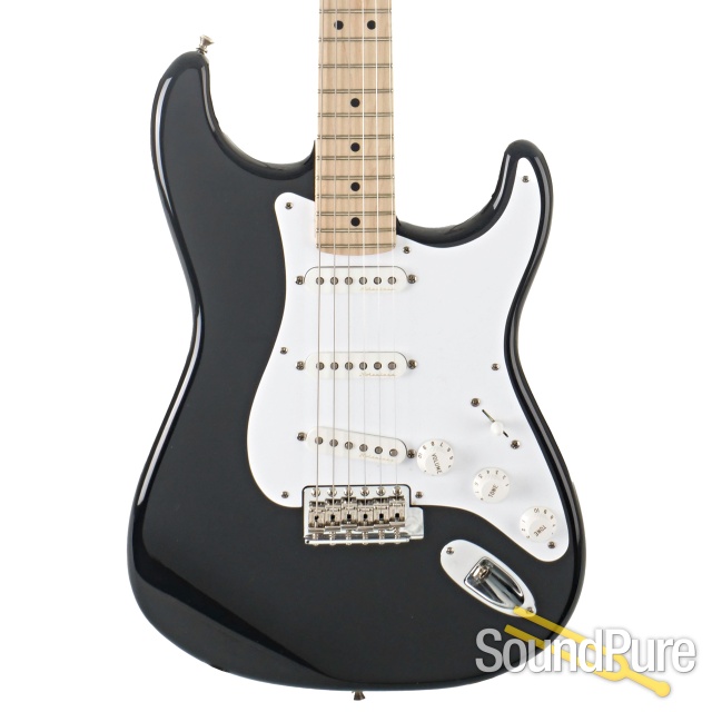 Fender Eric Clapton Stratocaster Black #US20015887 - Used — image 1