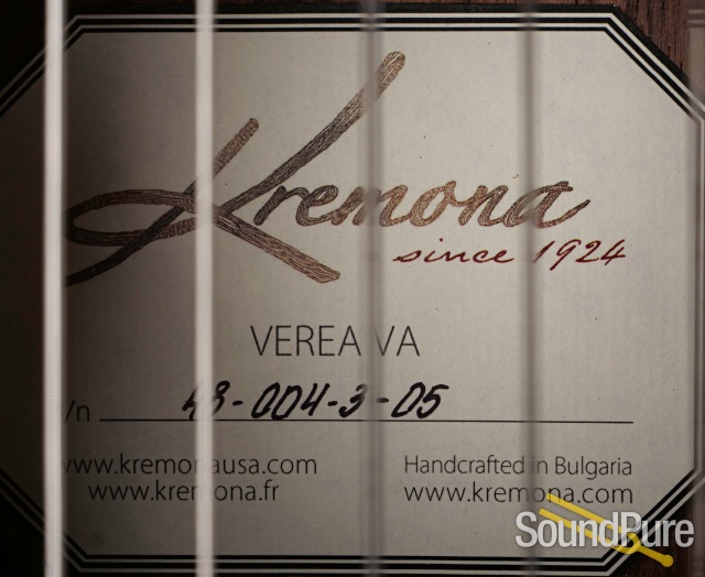 Kremona Verea VA Nylon Guitar #10-047-8-10 — image 3
