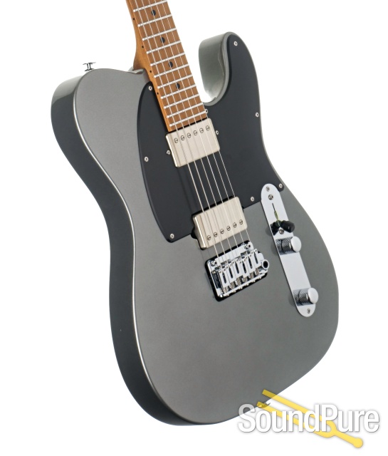 Suhr Andy Wood Modern T II AW Silver Guitar #81498 — image 2