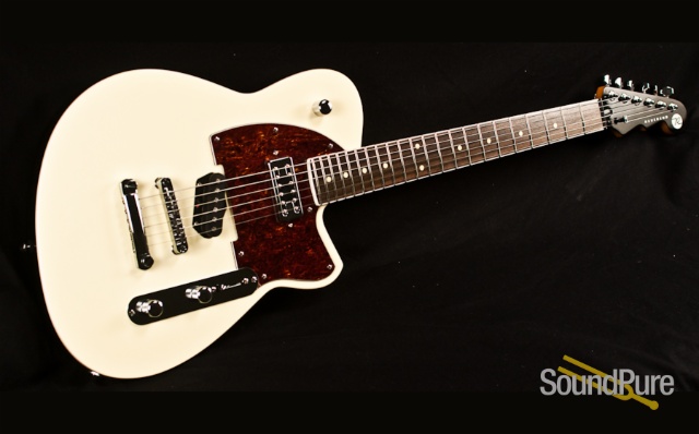 Reverend Buckshot Cream Electric Guitar — image 4