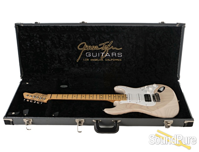 Tyler Classic Trans White HSS Electric Guitar #23334 - Used — image 5