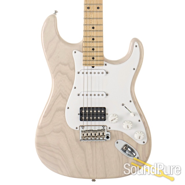 Tyler Classic Trans White HSS Electric Guitar #23334 - Used — image 1