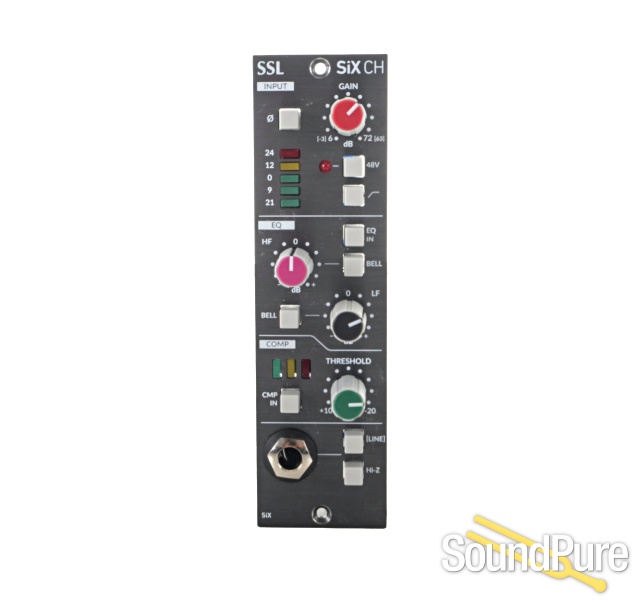 Solid State Logic SiX Channel for 500 Series - Used — image 1