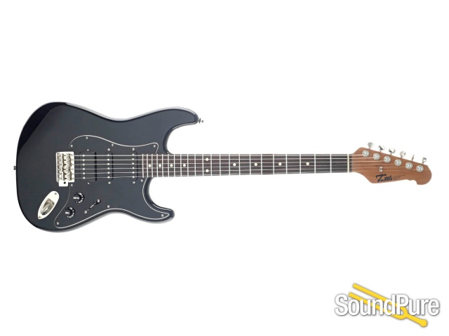 Tuttle Custom Classic S Black Electric Guitar #652 - Used — image 2
