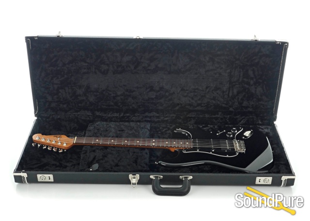 Tuttle Custom Classic S Black Electric Guitar #652 - Used — image 8