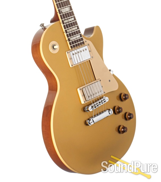 Gibson LP Standard Goldtop Electric Guitar #032680391 - Used — image 2