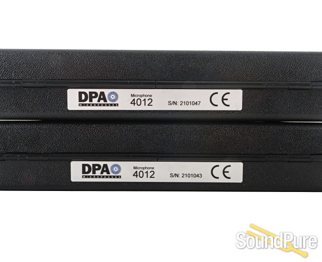 DPA 4012 Cardioid Microphone Matched Pair - Used — image 4