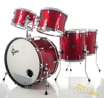 Gretsch USA Custom Red Sparkle Drum Kit 5pc - Used