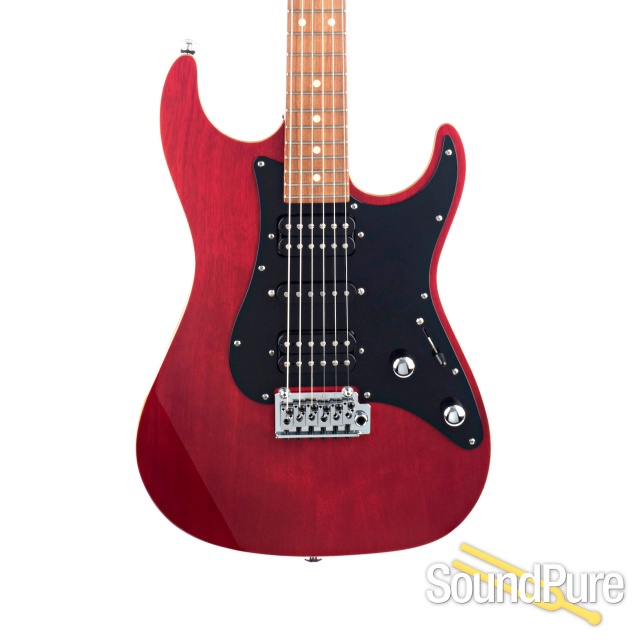 Suhr John Suhr Signature Trans Red Guitar #JS7F7M - Used — image 1
