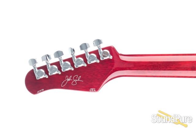Suhr John Suhr Signature Trans Red Guitar #JS7F7M - Used — image 2