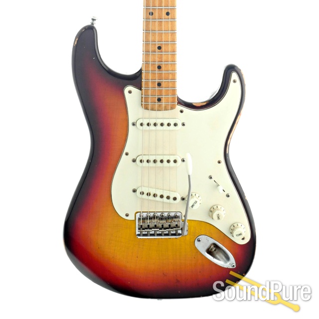 Nacho Guitars S 3-Tone Burst Electric Guitar #2269 - Used — image 1