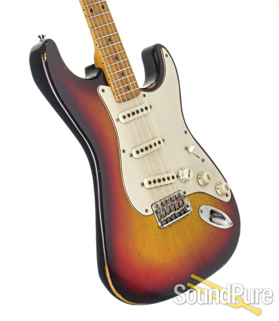 Nacho Guitars S 3-Tone Burst Electric Guitar #2269 - Used — image 10