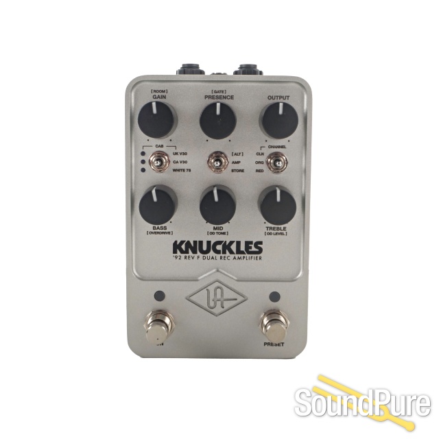 UAFX Knuckles '92 Dual Rec Amplifier Pedal