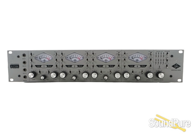 Universal Audio 4-710d Four-Channel Mic Preamp - Used — image 1