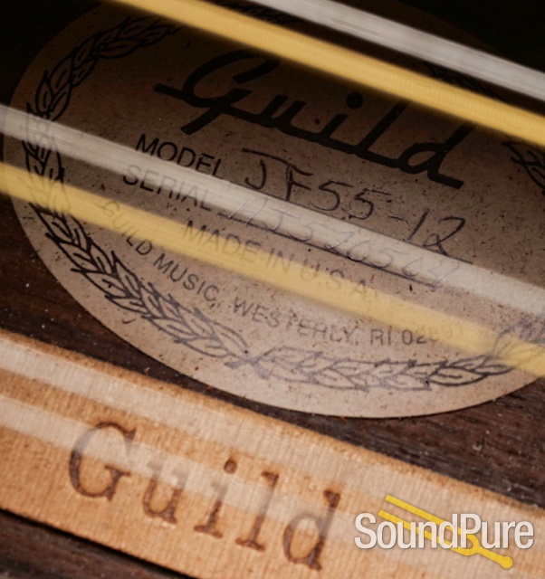 Guild JF55-12 Acoustic Guitar #AJ520504 - Used — image 7
