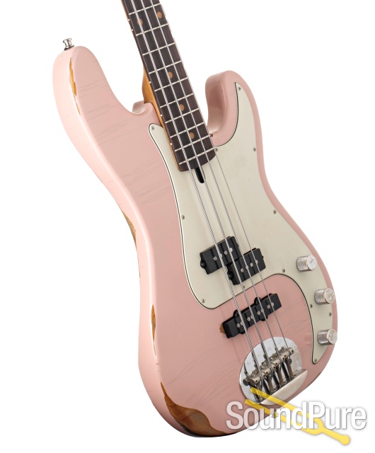 Lakland US Classic 44-64 Aged Shell Pink Bass #P40156 - Used — image 2