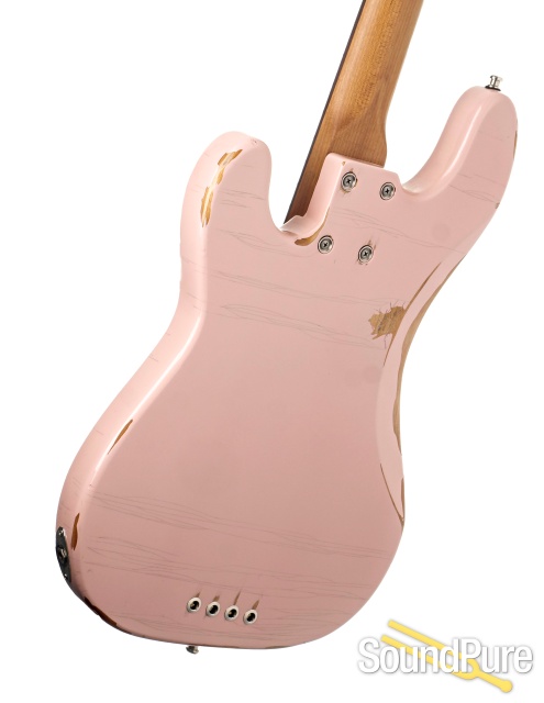 Lakland US Classic 44-64 Aged Shell Pink Bass #P40156 - Used — image 3