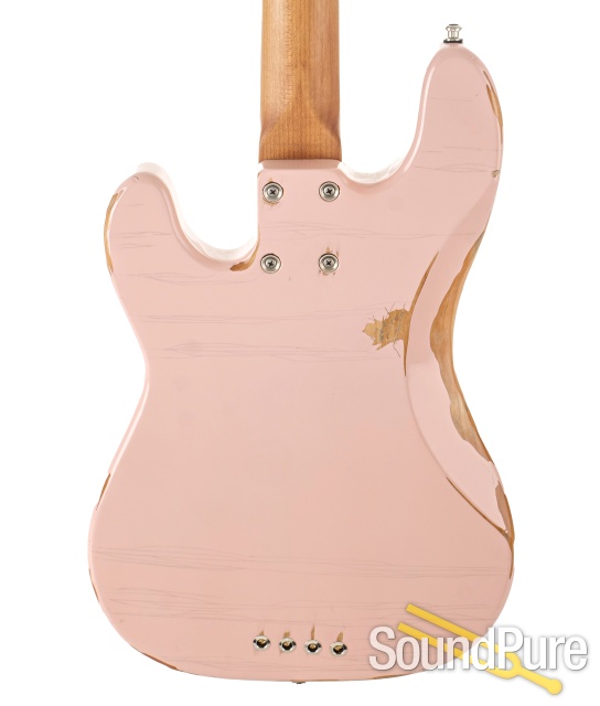 Lakland US Classic 44-64 Aged Shell Pink Bass #P40156 - Used — image 5