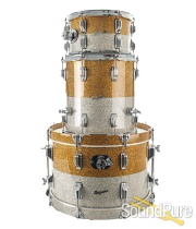 Rogers Powertone LE Drum Set Gold/Silver - Used Rogers Powertone LE Drum Set Gold/Silver - Used