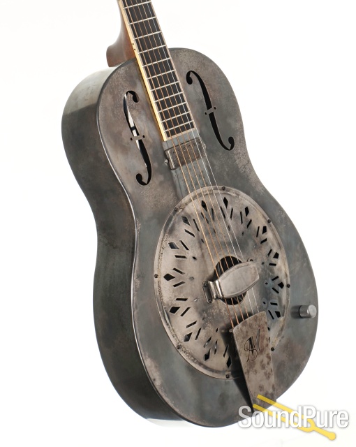 Mule Resophonic Tricone Resonator Guitar #1268 - Used — image 2