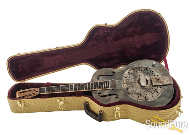 Mule Resophonic Tricone Resonator Guitar #1268 - Used — image 4