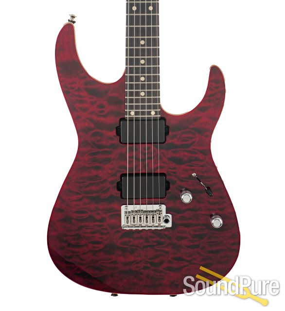 Anderson Angel Cajun Red Electric Guitar #10-11-24N — image 1