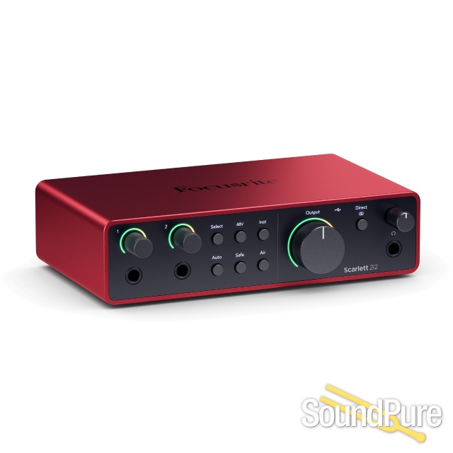 Focusrite Scarlett 2i2 Audio Interface 4th Gen