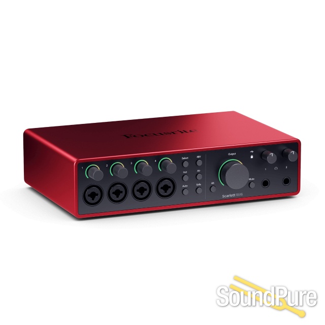 Focusrite Scarlett 18i16 Audio Interface 4th Gen