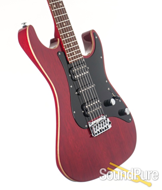 Suhr John Suhr Signature Standard Trans Red Guitar #79517 — image 2
