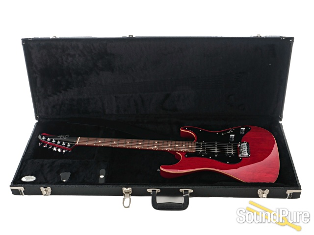 Suhr John Suhr Signature Standard Trans Red Guitar #79517 — image 4