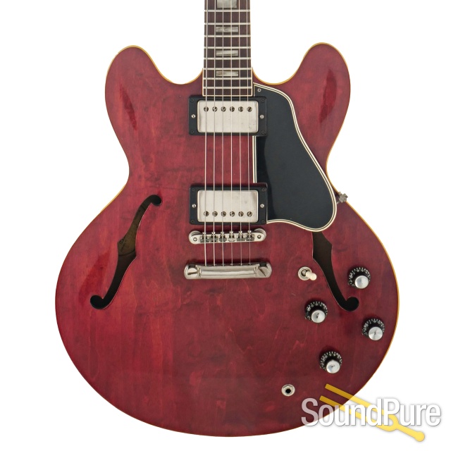 1964 Gibson ES-335 Cherry Red Guitar #67582 - Used — image 1