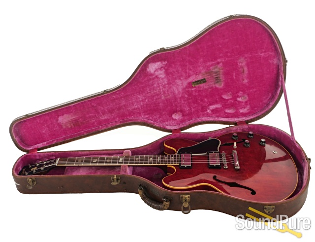 1964 Gibson ES-335 Cherry Red Guitar #67582 - Used — image 5