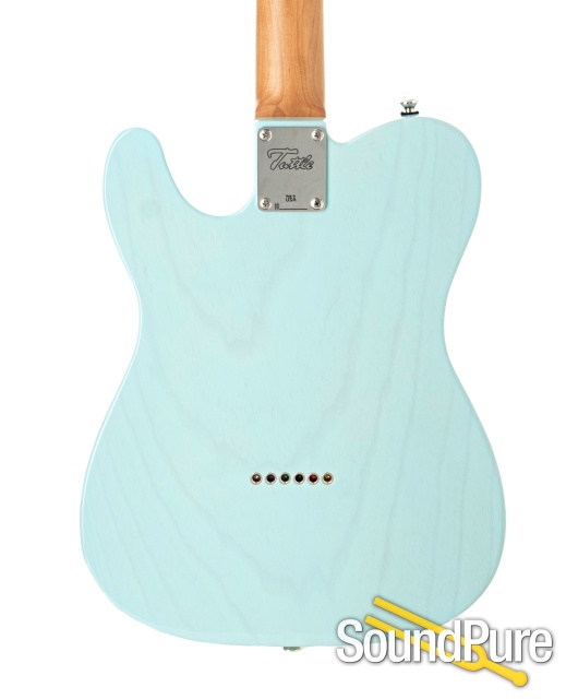 Tuttle Custom Classic T Daphne Blue Guitar #537 - Used — image 3
