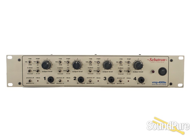 Sebatron VMP 4000e 4 Channel Tube Mic Pre - Used — image 1