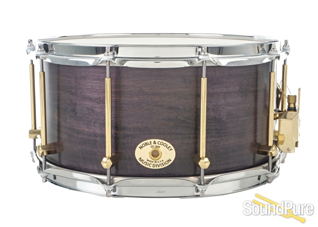 Noble & Cooley SS Maple Blackwash Satin Snare Drum 7x14 — image 1