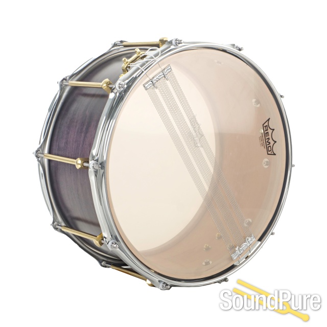 Noble & Cooley SS Maple Blackwash Satin Snare Drum 7x14 — image 3